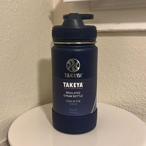 Takeya 14 ounce insulated straw bottle